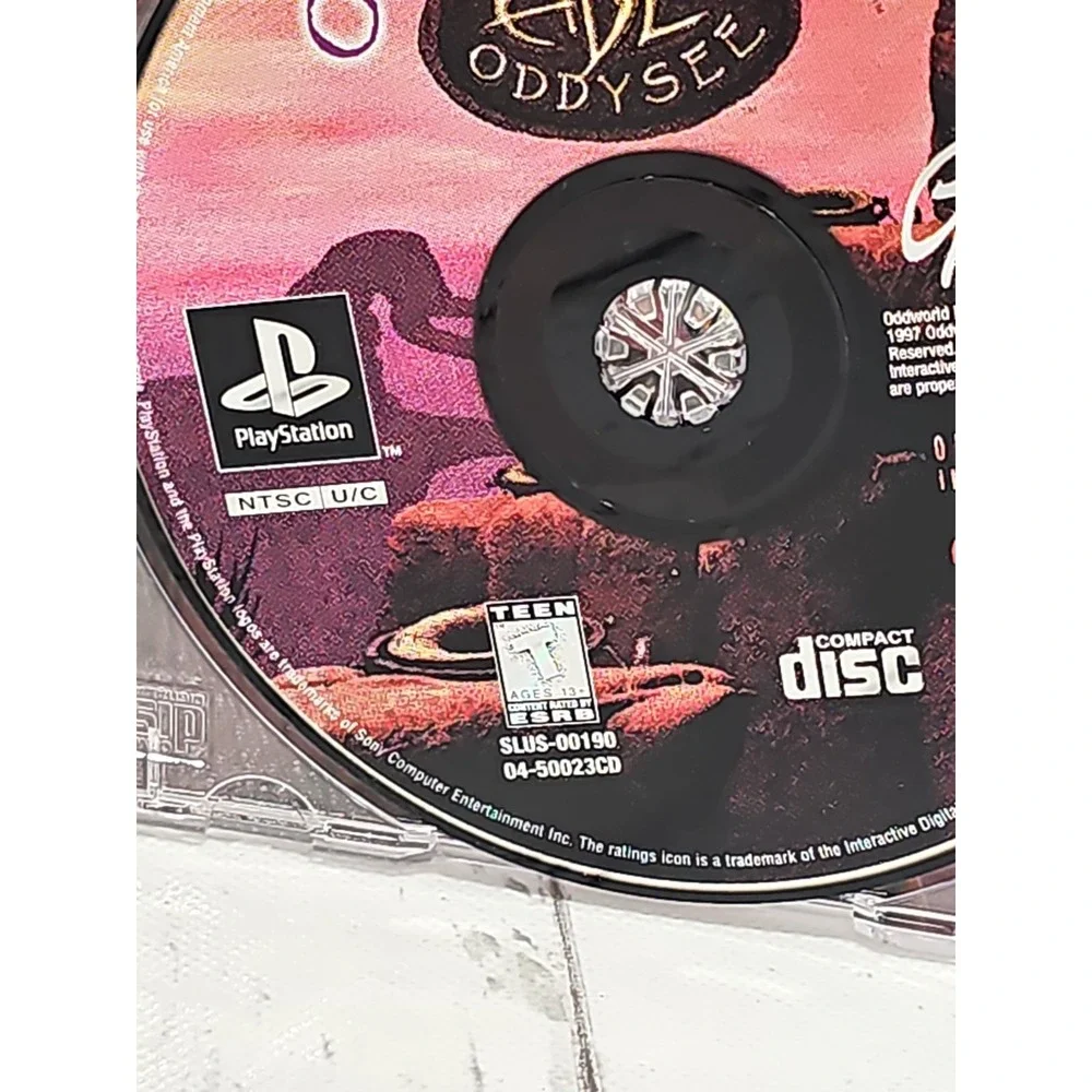 Oddworld-Abe's Oddyssee - Sony PlayStation 1